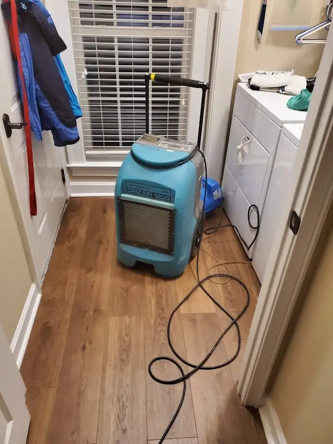 Commercial dehumidifier deployed for Crawl Space Restoration in Alfred